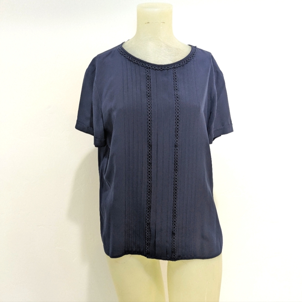 Brooks Brothers Navy Blue Women's Top Size 14